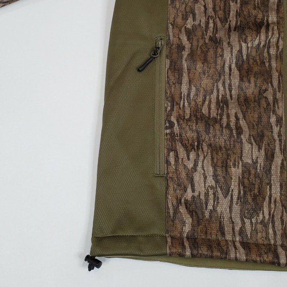 Heybo Summit Soft Shell Bottomland Camo Jacket Men's Small - Picture 8 of 8